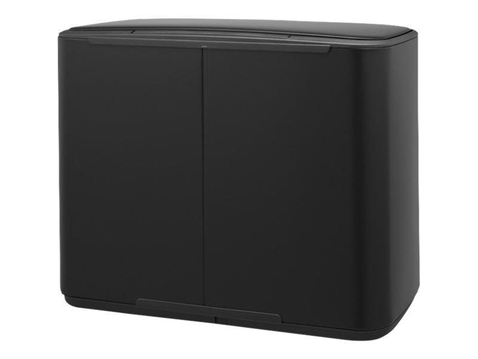 brabantia Bo Brabantia 11L + 23L Bo Pedal Bin - Matt Black brabantia Bo Brabantia 11L + 23L Bo Pedal Bin - Matt Black